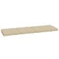 vidaXL Cojines para tumbona 2 uds tela Oxford beige