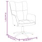 vidaXL Sillón de relax de terciopelo negro vidaXL Sillón de relax de terciopelo negro