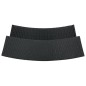 vidaXL Conjunto de bar de jardín 3 piezas negro vidaXL Conjunto de bar de jardín 3 piezas negro