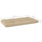vidaXL Sofá de palets 2 plazas cojines madera pino impregnada blanco vidaXL Sofá de palets 2 plazas cojines madera pino impregnada blanco