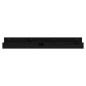 vidaXL Estantes de pared 2 uds madera maciza de pino negro 80x12x9 cm vidaXL Estantes de pared 2 uds madera maciza de pino negro 80x12x9 cm