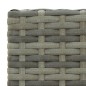 vidaXL Conjunto de bar para jardín 3 piezas gris vidaXL Conjunto de bar para jardín 3 piezas gris