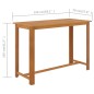 vidaXL Conjunto de bar para jardín 7 piezas con cojines marrón vidaXL Conjunto de bar para jardín 7 piezas con cojines marrón