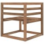 vidaXL Set de muebles de jardín 6 pzs madera impregnada cojines azules vidaXL Set de muebles de jardín 6 pzs madera impregnada cojines azules