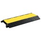 vidaXL Rampa de protección de cable 3 canales goma 93 cm vidaXL Rampa de protección de cable 3 canales goma 93 cm