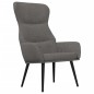 vidaXL Sillón de relax con reposapiés tela gris claro vidaXL Sillón de relax con reposapiés tela gris claro