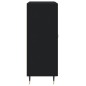 vidaXL Aparador de madera de ingeniería negro 69,5x34x90 cm vidaXL Aparador de madera de ingeniería negro 69,5x34x90 cm