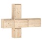 vidaXL Muebles para TV 5 piezas madera maciza de pino vidaXL Muebles para TV 5 piezas madera maciza de pino
