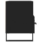 vidaXL Mueble para TV madera contrachapada negro 80x36x50 cm vidaXL Mueble para TV madera contrachapada negro 80x36x50 cm