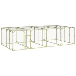 vidaXL Gallinero madera maciza de pino impregnada 800x400x200 cm