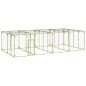 vidaXL Gallinero madera maciza de pino impregnada 800x400x200 cm