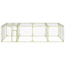 vidaXL Gallinero madera maciza de pino impregnada 800x400x200 cm