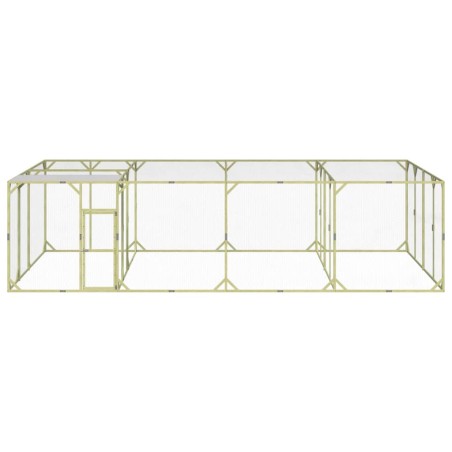 vidaXL Gallinero madera maciza de pino impregnada 800x400x200 cm