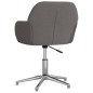 vidaXL Sillas de comedor giratorias 2 unidades tela gris oscuro vidaXL Sillas de comedor giratorias 2 unidades tela gris oscuro
