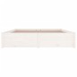 vidaXL Estructura de cama con cajones doble blanco 135x190 cm vidaXL Estructura de cama con cajones doble blanco 135x190 cm