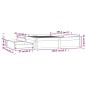 vidaXL Estructura de cama con cajones doble blanco 135x190 cm vidaXL Estructura de cama con cajones doble blanco 135x190 cm