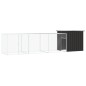 vidaXL Jaula de gallinas acero galvanizado antracita 400x91x100 cm vidaXL Jaula de gallinas acero galvanizado antracita 400x91x100 cm