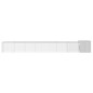 vidaXL Gallinero de acero galvanizado gris 700x91x100 cm vidaXL Gallinero de acero galvanizado gris 700x91x100 cm