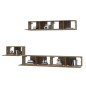 vidaXL Set de muebles de TV 5 pzas madera contrachapada roble ahumado vidaXL Set de muebles de TV 5 pzas madera contrachapada roble ahumado