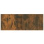 vidaXL Juego de mueble TV 7 piezas madera contrachapada roble ahumado