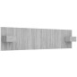 vidaXL Cabecero de cama y mesitas madera contrachapada gris Sonoma vidaXL Cabecero de cama y mesitas madera contrachapada gris Sonoma