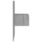 vidaXL Cabecero de cama y mesitas madera contrachapada gris Sonoma vidaXL Cabecero de cama y mesitas madera contrachapada gris Sonoma