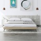 vidaXL Cabecero de cama y mesitas madera contrachapada gris hormigón vidaXL Cabecero de cama y mesitas madera contrachapada gris hormigón