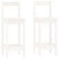 vidaXL Set de bar 3 piezas madera maciza de pino blanco vidaXL Set de bar 3 piezas madera maciza de pino blanco