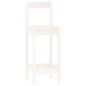 vidaXL Set de bar 3 piezas madera maciza de pino blanco vidaXL Set de bar 3 piezas madera maciza de pino blanco