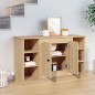 vidaXL Aparador de madera contrachapada roble Sonoma 100x35,5x60 cm