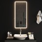 vidaXL Espejo de baño con LED 40x90 cm vidaXL Espejo de baño con LED 40x90 cm