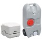 vidaXL Juego de inodoro portátil y tanque de agua para camping vidaXL Juego de inodoro portátil y tanque de agua para camping