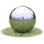 vidaXL Fuentes de jardín esféricas 3 unidades con LED acero inoxidable vidaXL Fuentes de jardín esféricas 3 unidades con LED acero inoxidable