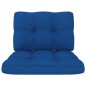 vidaXL Set muebles de jardín y cojines 3 pzas madera pino impregnada