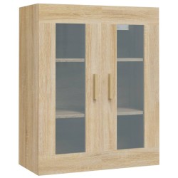 vidaXL Armario colgante de pared roble Sonoma 69,5x34x90 cm