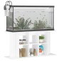 vidaXL Soporte para acuario madera de ingeniería blanco 120x40x60 cm vidaXL Soporte para acuario madera de ingeniería blanco 120x40x60 cm