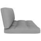 vidaXL Muebles de palés 6 pzas y cojines madera pino impregnada blanco vidaXL Muebles de palés 6 pzas y cojines madera pino impregnada blanco