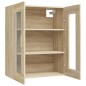vidaXL Armario colgante de pared roble Sonoma 69,5x34x90 cm vidaXL Armario colgante de pared roble Sonoma 69,5x34x90 cm