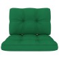 vidaXL Set muebles de jardín y cojines 3 pzas madera pino impregnada vidaXL Set muebles de jardín y cojines 3 pzas madera pino impregnada