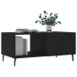 vidaXL Mesa de centro madera contrachapada negro 90x50x40 cm vidaXL Mesa de centro madera contrachapada negro 90x50x40 cm