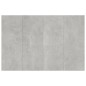 vidaXL Cabecero de cama con mesitas madera contrachapada gris hormigón vidaXL Cabecero de cama con mesitas madera contrachapada gris hormigón