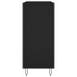 vidaXL Mueble para discos madera contrachapada negro 84,5x38x89 cm vidaXL Mueble para discos madera contrachapada negro 84,5x38x89 cm