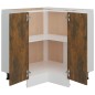 vidaXL Armario cocina madera ingeniería roble ahumado 75,5x75,5x80,5cm vidaXL Armario cocina madera ingeniería roble ahumado 75,5x75,5x80,5cm