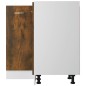 vidaXL Armario cocina madera ingeniería roble ahumado 75,5x75,5x80,5cm vidaXL Armario cocina madera ingeniería roble ahumado 75,5x75,5x80,5cm