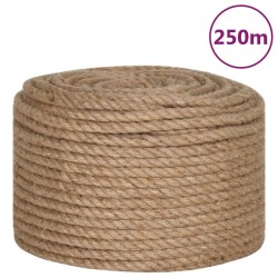 vidaXL Cuerda 100% yute 10 mm 250 m