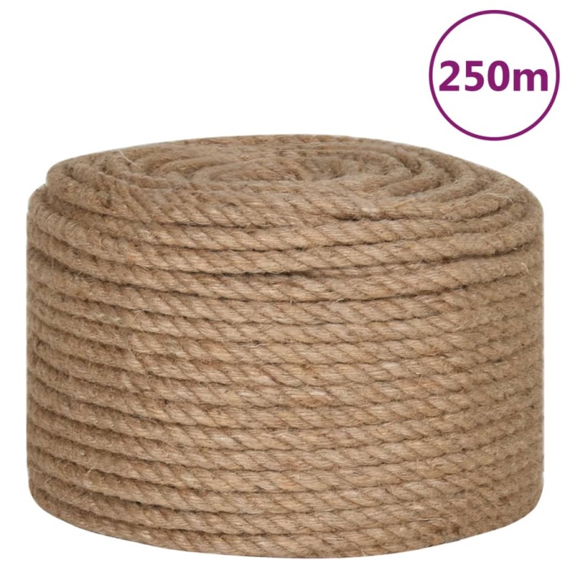vidaXL Cuerda 100% yute 10 mm 250 m