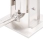 vidaXL Embutidora manual de acero inoxidable plateado 3 L vidaXL Embutidora manual de acero inoxidable plateado 3 L