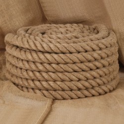 vidaXL Cuerda de yute 10 m de longitud y 40 mm de grosor