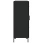 vidaXL Aparador de madera de ingeniería negro 69,5x34x90 cm vidaXL Aparador de madera de ingeniería negro 69,5x34x90 cm
