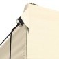 vidaXL Carpa plegable profesional con 4 paredes acero color crema 3x4m vidaXL Carpa plegable profesional con 4 paredes acero color crema 3x4m